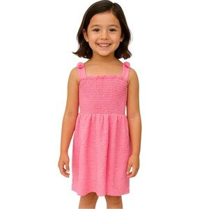 Nicole Miller New York Girl’s Hot Pink Terry Dress / Pool Coverup – Size 6